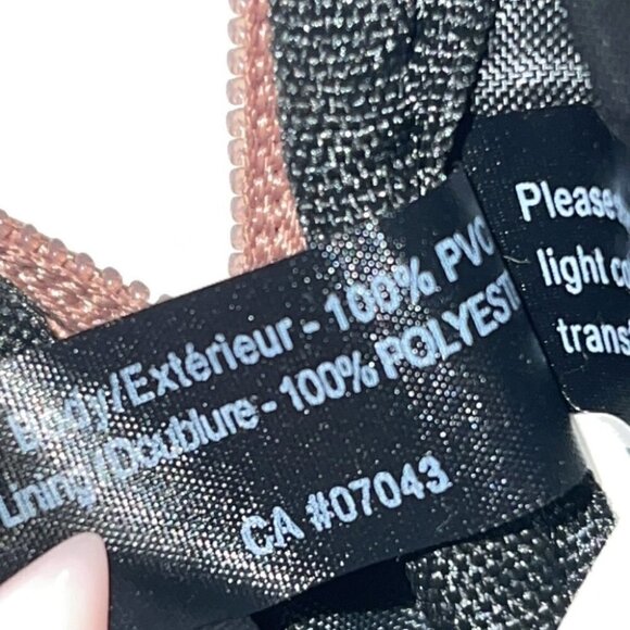 𝅺GUESS blush fulton travel cosmetic pouch - Picture 8 of 11